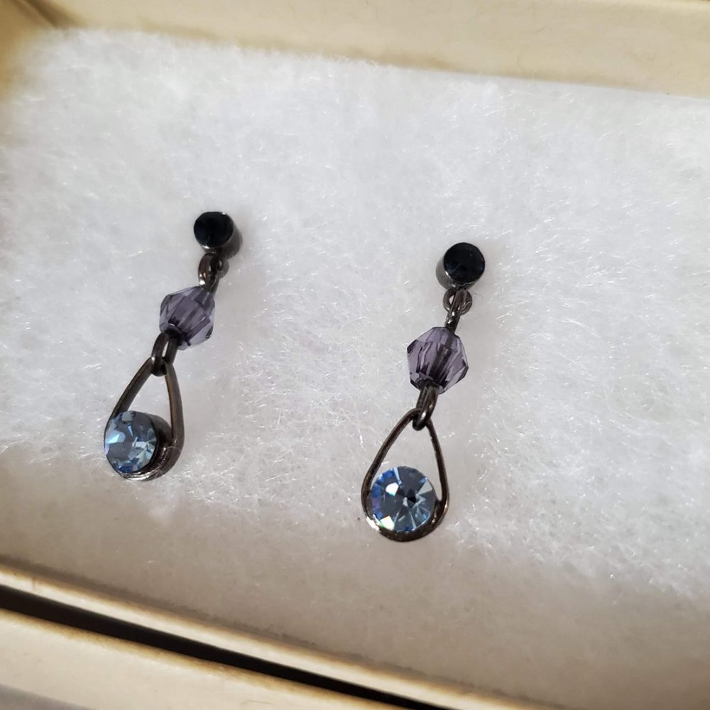 Dainty Tanzanite Earrings
